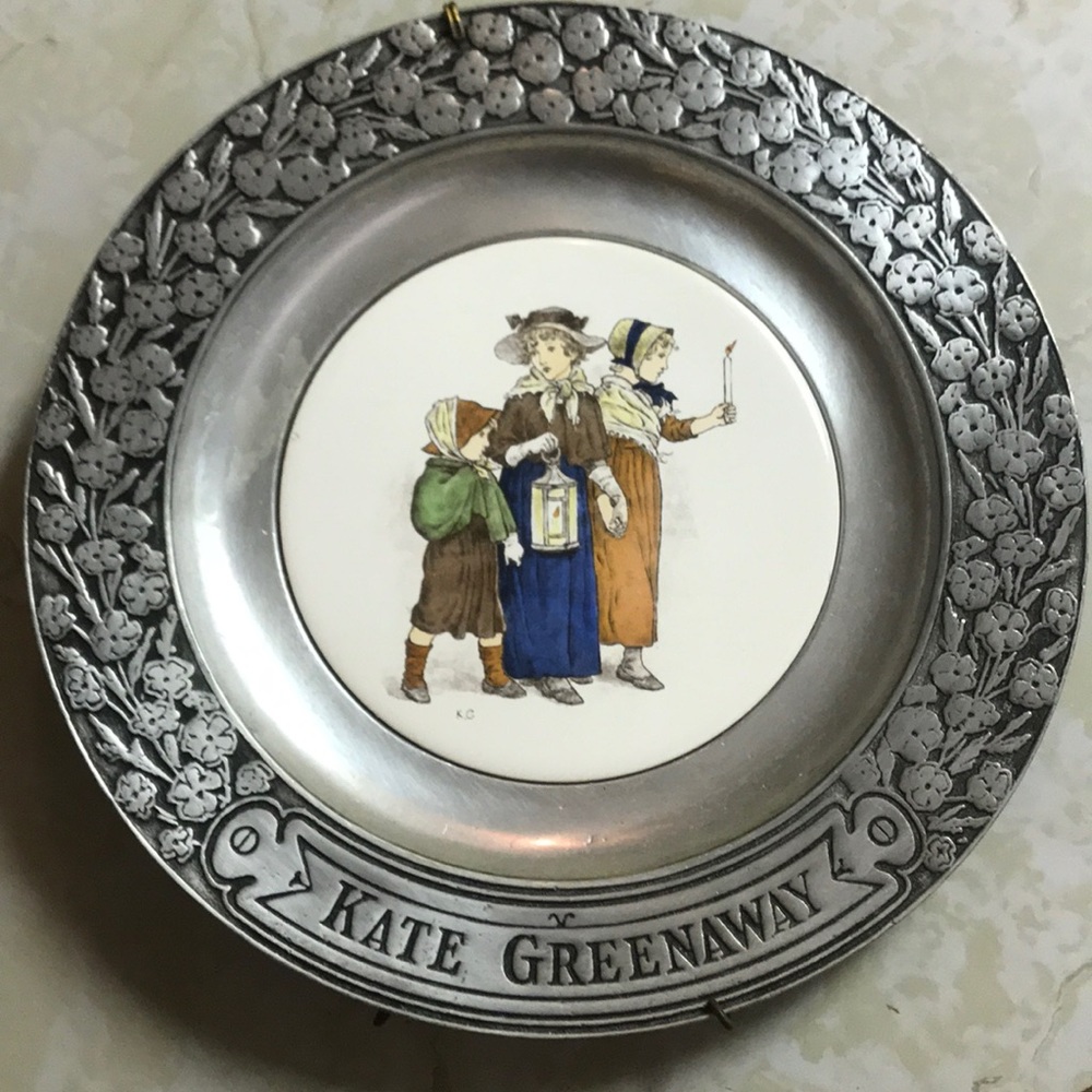 Kate Greenway plate